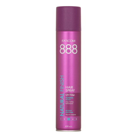 Hairspray-Farcom-888-400ml-Φυσικό-Κράτημα-Λάκ-Μαλλιών