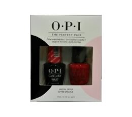 Opi The Perfect Pair Big Apple Red GelColor & Lacquer